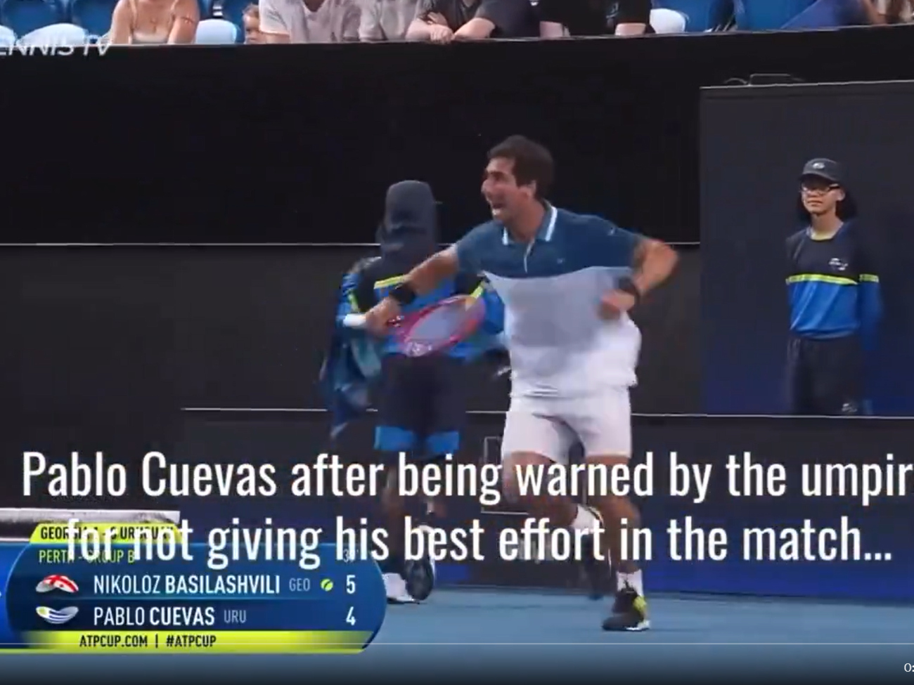 Pablo Cuevas. Captura de pantalla.